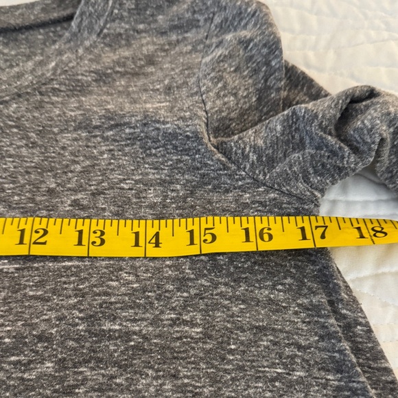 Gray Long Sleeve Women's Tunic - Picture 4 of 5